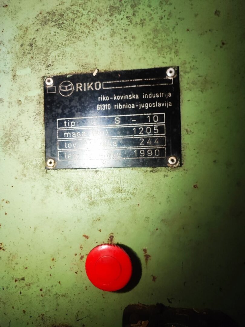 Пресс пакетировочный RIKO S-10 - фото 3