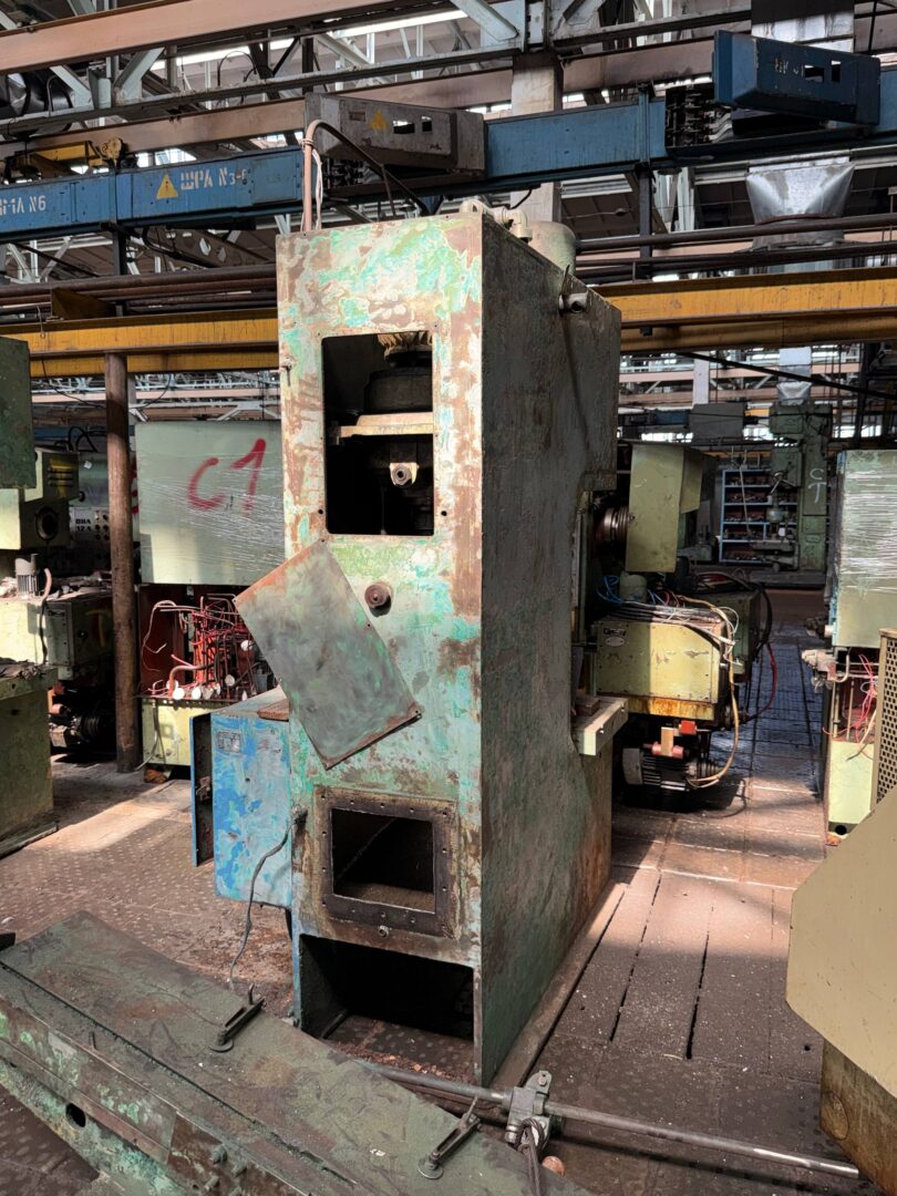 Пресс гидравлический бу PYE-63 63 тонны (41233) — общий вид