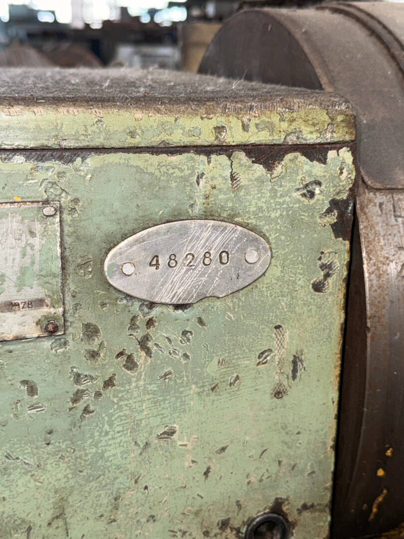 Внутришлифовальный станок сш111с90 (48280), инв. № 48280 — инвентарный номер